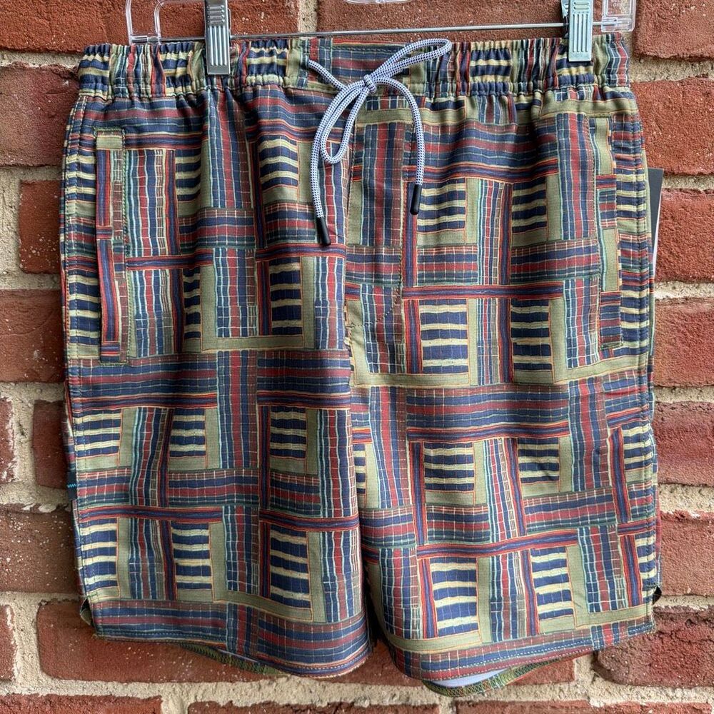 Stance Complex 7" Short FreshTek 4 Way Stretch Print Small NWT